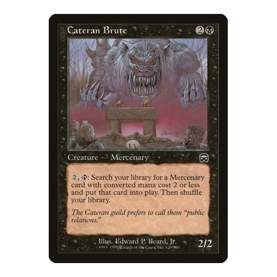 Cateran Brute (MMQ) #120 Common Mercadian Masques Magic: The Gathering: 1999