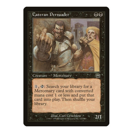Cateran Persuader (MMQ) #124 Common Mercadian Masques Magic: The Gathering: 1999