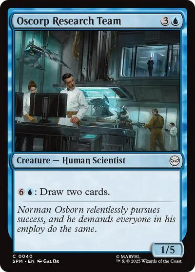 Oscorp Research Team (SPM) #40 Common (Lightly Played) Marvel's Spider-Man Magic: The Gathering: 2025