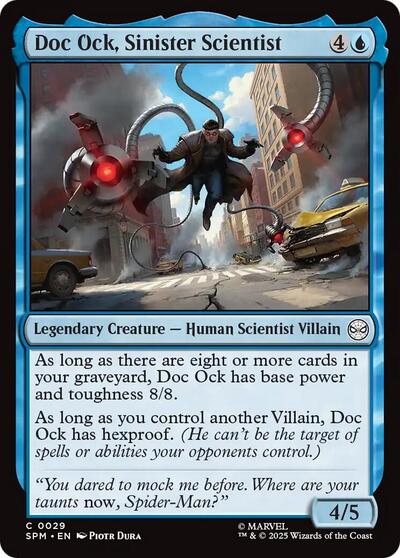 2025 Magic: Marvel's Spider-Man (SPM) - Doc Ock Sinister Scientist (#29, Common)