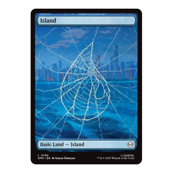 Island (0190) (SPM) #190 Land Marvel's Spider-Man Magic: The Gathering: 2025