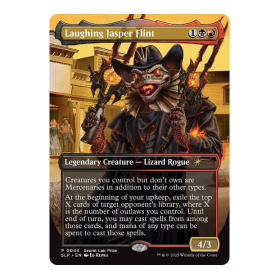 Laughing Jasper Flint (SLP) #44 Rare Secret Lair Showdown Magic: The Gathering: 2023