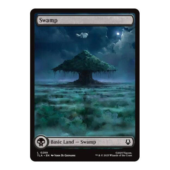 Swamp (0289) (TLA) #289 Land Avatar: The Last Airbender Magic: The Gathering: 2025