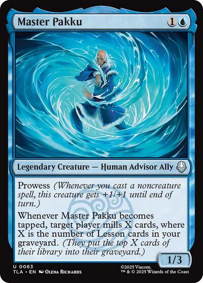 2025 Magic: Avatar: The Last Airbender (TLA) - Master Pakku (#63, Uncommon)