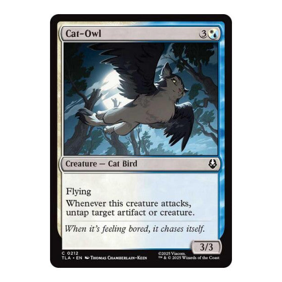 Cat-Owl (TLA) #212 Common Avatar: The Last Airbender Magic: The Gathering: 2025