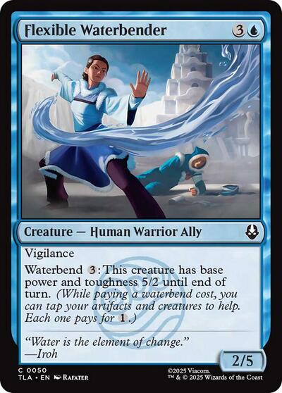 2025 Magic: Avatar: The Last Airbender (TLA) - Flexible Waterbender (#50, Common)