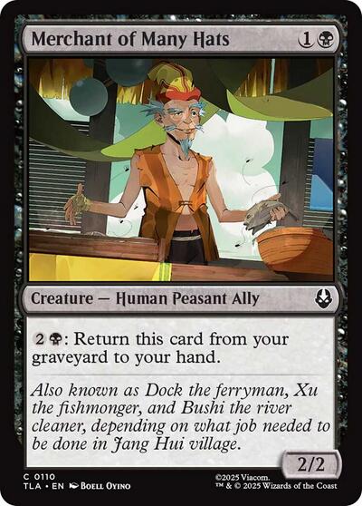 Merchant of Many Hats (TLA) #110 Common Avatar: The Last Airbender Magic: The Gathering: 2025