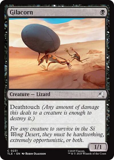 Gilacorn (TLE) #231 Common Avatar: The Last Airbender: Eternal-Legal Magic: The Gathering: 2025