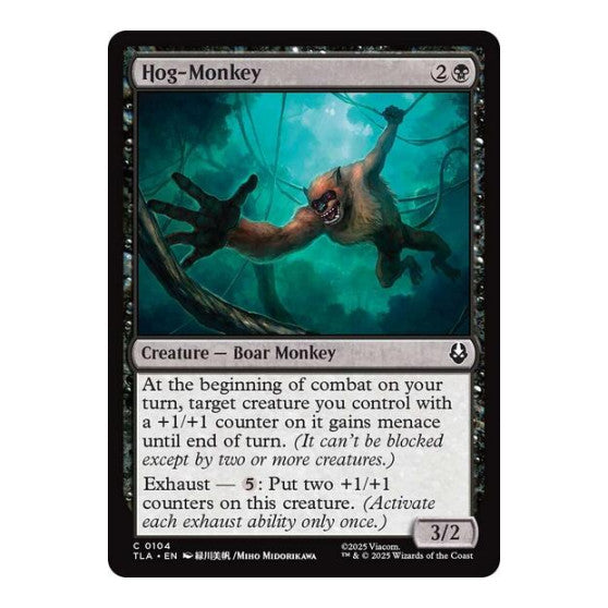 Hog-Monkey (TLA) #104 Common Avatar: The Last Airbender Magic: The Gathering: 2025