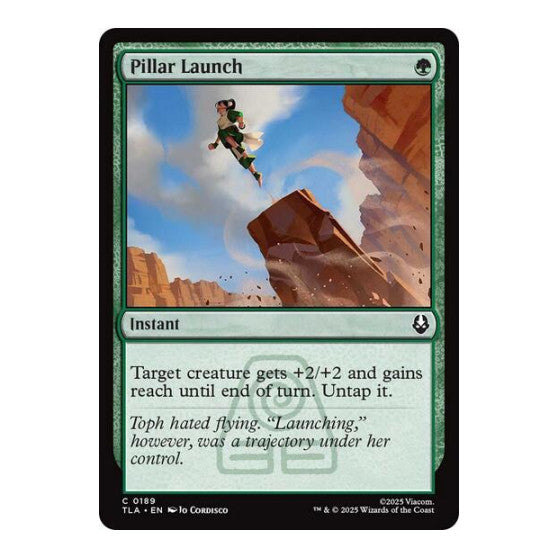 Pillar Launch (TLA) #189 Common Avatar: The Last Airbender Magic: The Gathering: 2025
