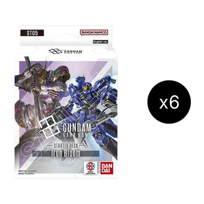 Starter Deck 05 Iron Bloom Display (ST05) (Unopened) Starter Deck 05: Iron Bloom Gundam Card Game: 2025