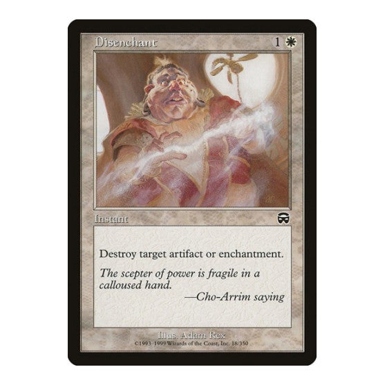Disenchant (MMQ) #18 Common (Lightly Played) Mercadian Masques Magic: The Gathering: 1999