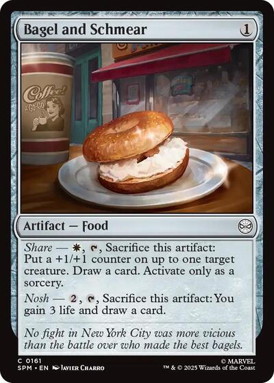 2025 Magic: Marvel's Spider-Man (SPM) - Bagel and Schmear (#161, Common)