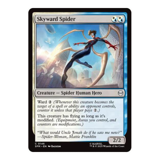 Skyward Spider (SPM) #146 Common Marvel's Spider-Man Magic: The Gathering: 2025