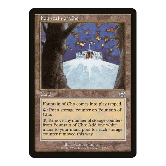 Fountain of Cho (MMQ) #317 Uncommon (Lightly Played) Mercadian Masques Magic: The Gathering: 1999