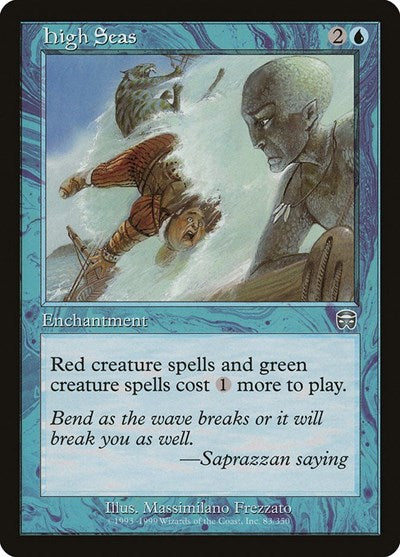 High Seas (MMQ) #83 Uncommon (Lightly Played) Mercadian Masques Magic: The Gathering: 1999