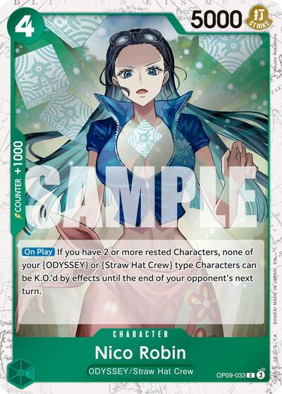 Nico Robin OP09 033 Pirate Foil (PRB-02) #OP09-033 Common (Foil Near Mint) Premium Booster -The Best- Vol. 2 One Piece Card Game: 2025