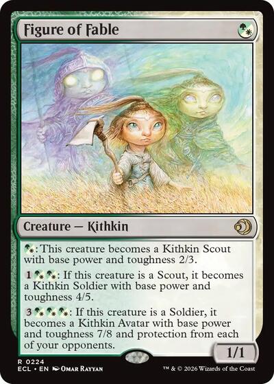 2026 Magic: Lorwyn Eclipsed (ECL) - Figure of Fable (#224, Rare)