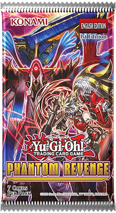 Phantom Revenge Booster Pack 1st Edition (PHRE) (Unopened) Phantom Revenge YuGiOh: 2025