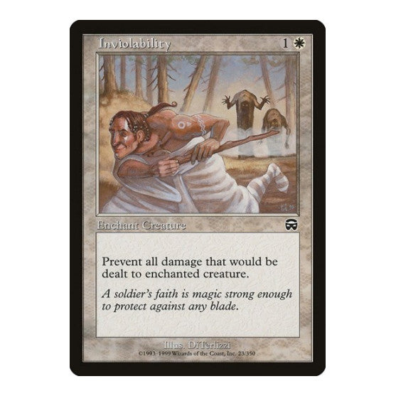 Inviolability (MMQ) #23 Common Mercadian Masques Magic: The Gathering: 1999