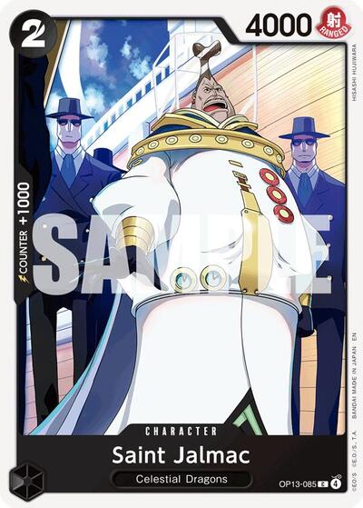 Saint Jalmac (OP13) #OP13-085 Common (Near Mint) Carrying On His Will One Piece Card Game: 2025