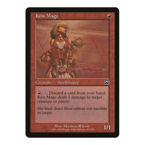 Kris Mage (MMQ) #195 Common Mercadian Masques Magic: The Gathering: 1999