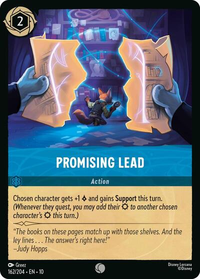 Promising Lead (10) #162/204 Common Whispers in the Well Disney Lorcana: 2025
