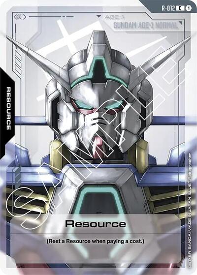 Resource (R-012) (GD02) #R-012 Common (Near Mint) Dual Impact Gundam Card Game: 2025