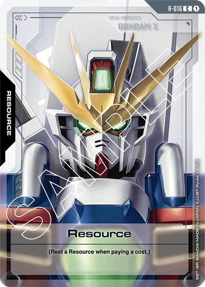Resource (R-016) (GD02) #R-016 Common (Near Mint) Dual Impact Gundam Card Game: 2025