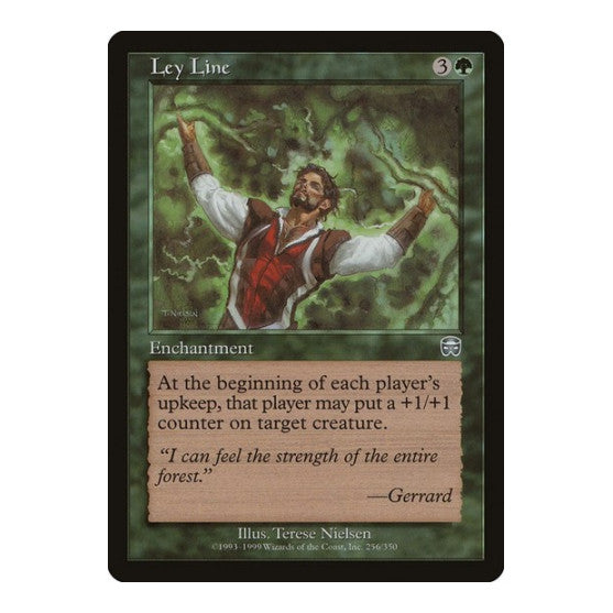 Ley Line (MMQ) #256 Uncommon (Moderately Played) Mercadian Masques Magic: The Gathering: 1999