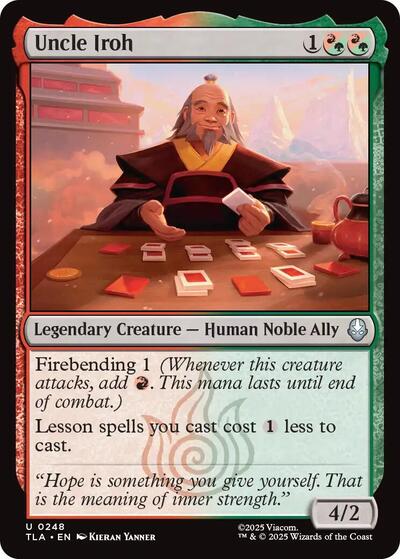 Uncle Iroh (TLA) #248 Uncommon Avatar: The Last Airbender Magic: The Gathering: 2025