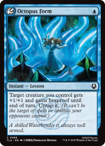 Octopus Form (TLA) #66 Common Avatar: The Last Airbender Magic: The Gathering: 2025