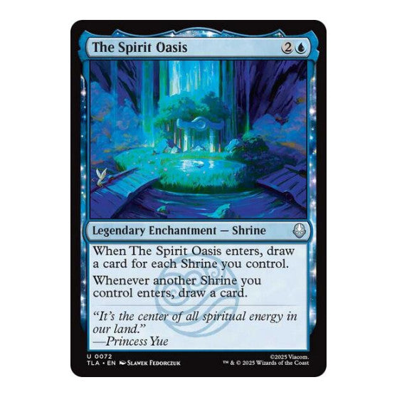 The Spirit Oasis (TLA) #72 Uncommon Avatar: The Last Airbender Magic: The Gathering: 2025