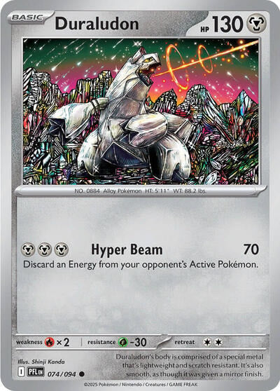 Duraludon (PFL) #074/094 Common ME02: Phantasmal Flames Pokemon: 2025