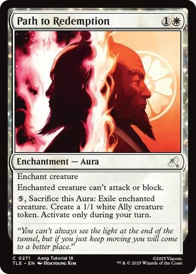 Path to Redemption (TLE) #271 Common (Lightly Played) Avatar: The Last Airbender: Eternal-Legal Magic: The Gathering: 2025
