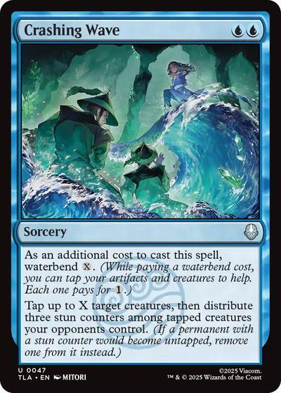Crashing Wave (TLA) #47 Uncommon Avatar: The Last Airbender Magic: The Gathering: 2025