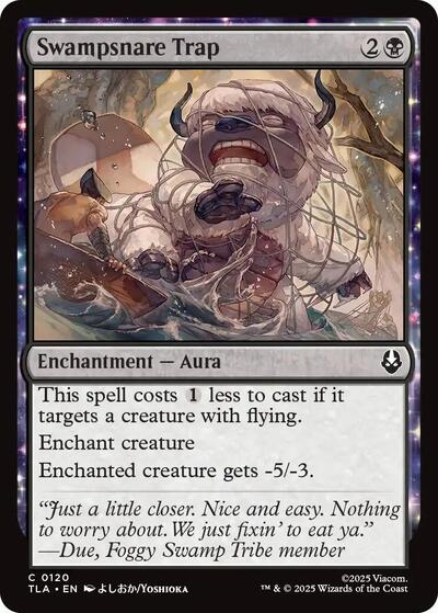 Swampsnare Trap (TLA) #120 Common Avatar: The Last Airbender Magic: The Gathering: 2025