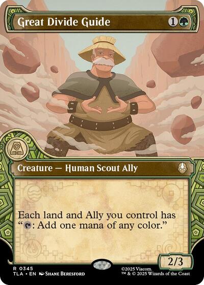Great Divide Guide Showcase (TLA) #345 Rare (Near Mint) Avatar: The Last Airbender Magic: The Gathering: 2025