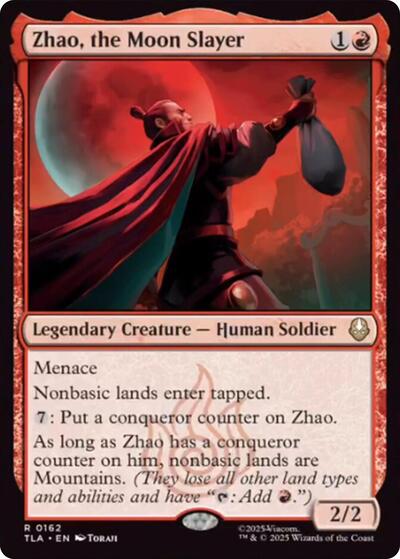 Zhao the Moon Slayer (TLA) #162 Rare (Lightly Played) Avatar: The Last Airbender Magic: The Gathering: 2025
