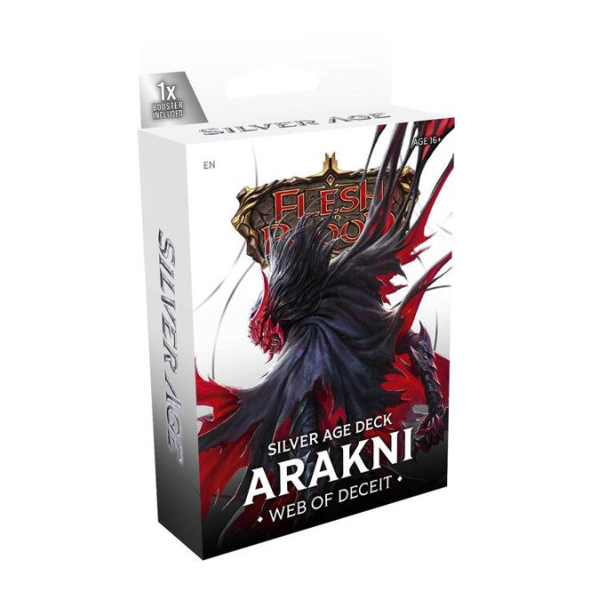Silver Age Chapter 2 Deck - Arakni, Web of Deceit (Chaos Assassin) () None (Unopened) Silver Age Chapter 2 Flesh and Blood TCG: 2026
