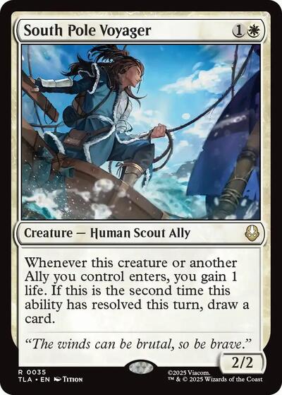 South Pole Voyager (TLA) #35 Rare Avatar: The Last Airbender Magic: The Gathering: 2025