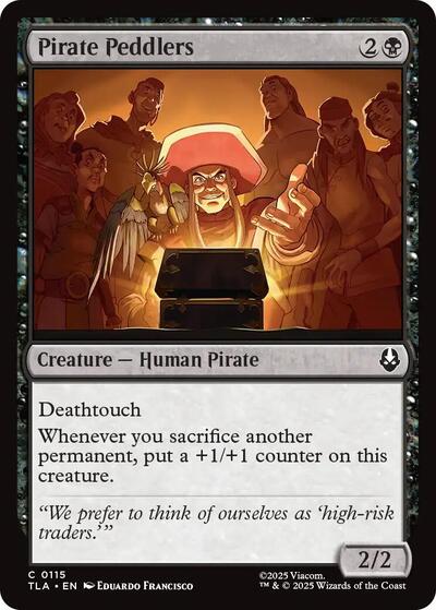 Pirate Peddlers (TLA) #115 Common Avatar: The Last Airbender Magic: The Gathering: 2025