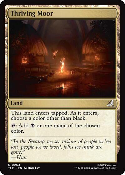 Thriving Moor (TLE) #264 Common Avatar: The Last Airbender: Eternal-Legal Magic: The Gathering: 2025