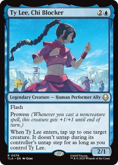 Ty Lee, Chi Blocker (PRE) #76 Rare (Foil Near Mint) Prerelease Cards Magic: The Gathering: 2026
