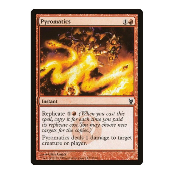 Pyromatics (DDJ) #20 Common Duel Decks: Izzet vs. Golgari Magic: The Gathering: 2012