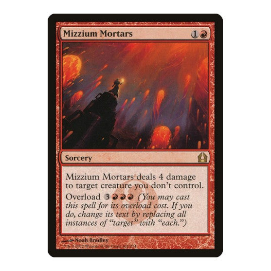 Mizzium Mortars (RTR) #101 Rare (Lightly Played) Return to Ravnica Magic: The Gathering: 2012
