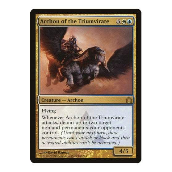 Archon of the Triumvirate (RTR) #142 Rare Return to Ravnica Magic: The Gathering: 2012