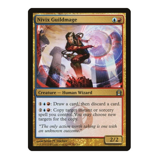 Nivix Guildmage (RTR) #182 Uncommon (Lightly Played) Return to Ravnica Magic: The Gathering: 2012