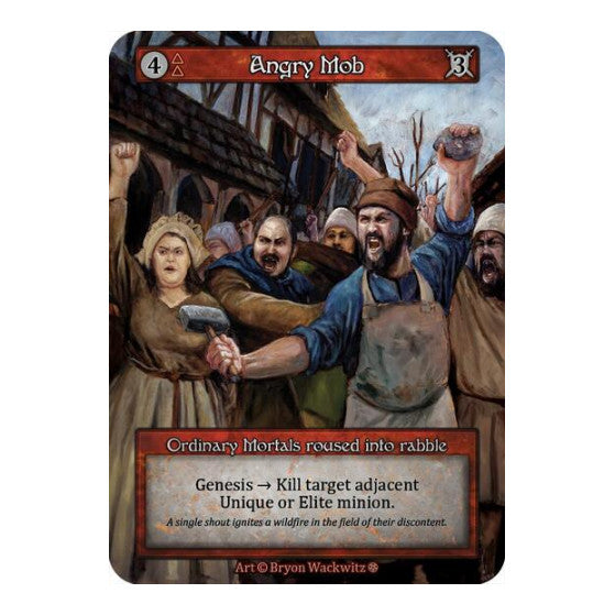 Angry Mob (GT) Ordinary (Lightly Played) Gothic Sorcery: Contested Realm: 2025