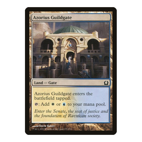 Azorius Guildgate (RTR) #237 Common Return to Ravnica Magic: The Gathering: 2012